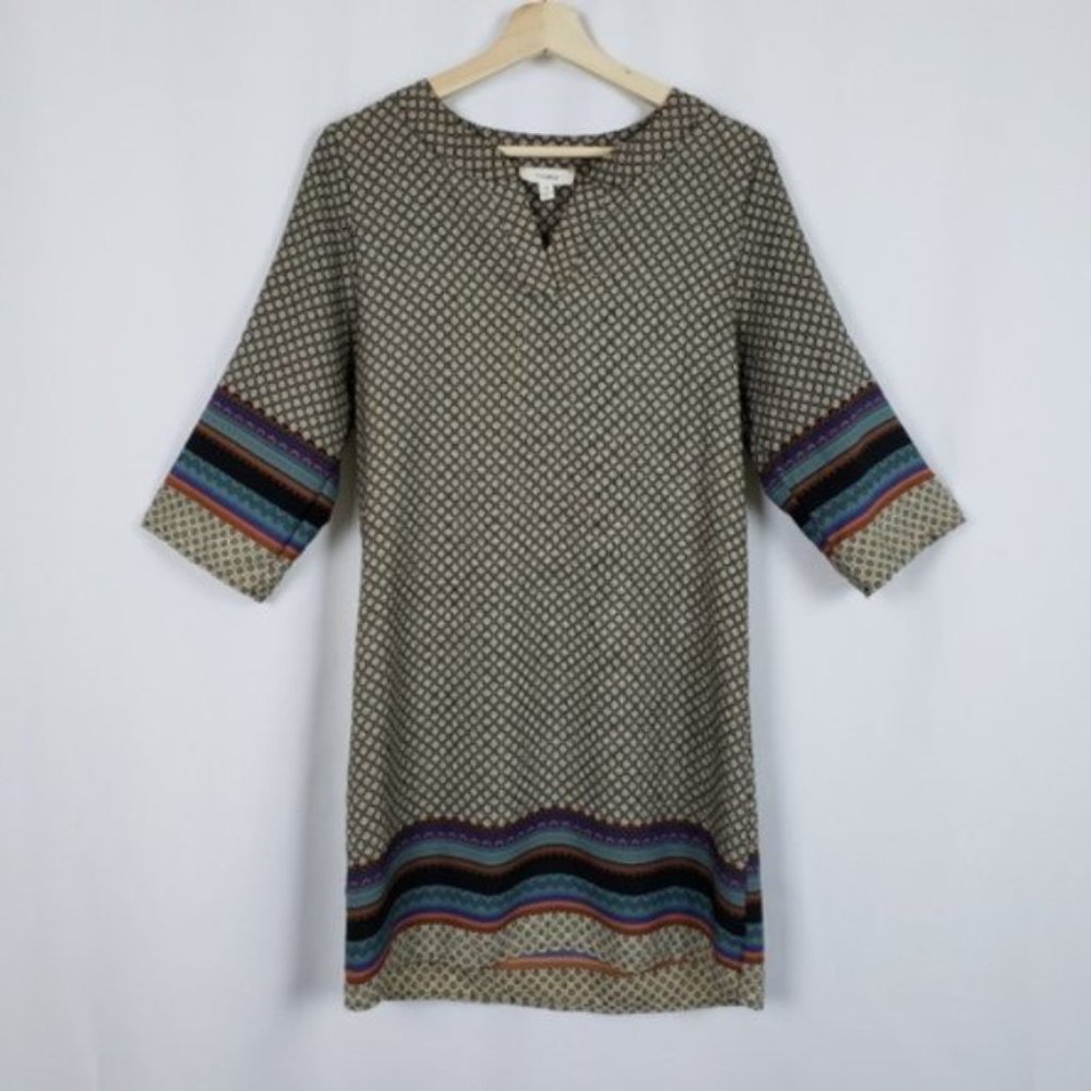 Freeway Boho Geometric print Midi Dress